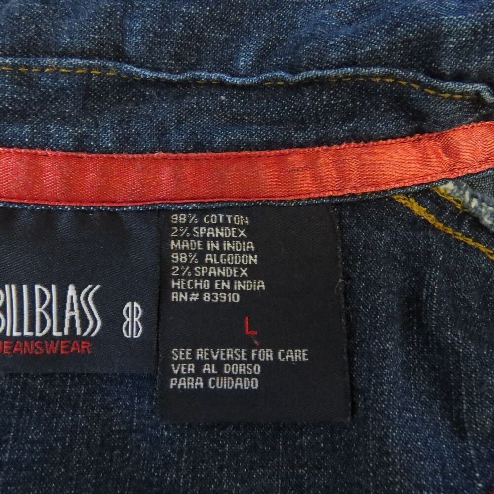 Bill Blass Vintage 90's Women's Denim Jacket/Blazer  Large ** EUC - Picture 8 of 10